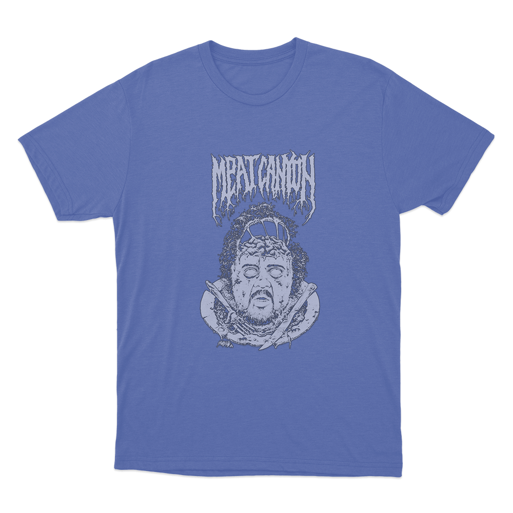 Meat Canyon Brain Food Unisex T Shirt Blue Meat Canyon Brain Food Unisex T Shirt Blue