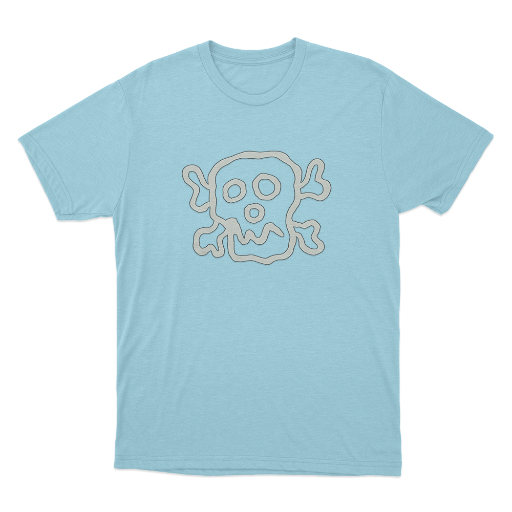Meat Canyon Skull Unisex T Shirt Sky Blue Meat Canyon Skull Unisex T Shirt Sky Blue