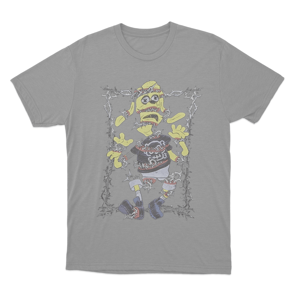 Meat Canyon Torn Unisex T Shirt Grey Meat Canyon Torn Unisex T Shirt Grey