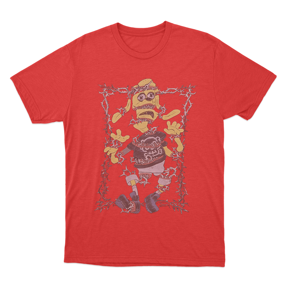Meat Canyon Torn Unisex T Shirt Red Meat Canyon Torn Unisex T Shirt Red