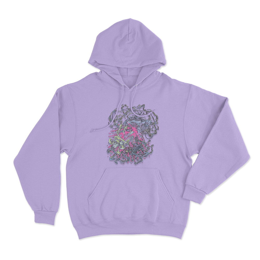 Meat Canyon Tug Unisex Hoodie Purple Meat Canyon Tug Unisex Hoodie Purple