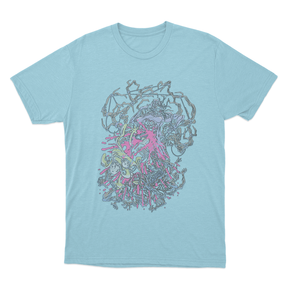 Meat Canyon Tug Unisex T Shirt Sky Blue Meat Canyon Tug Unisex T Shirt Sky Blue