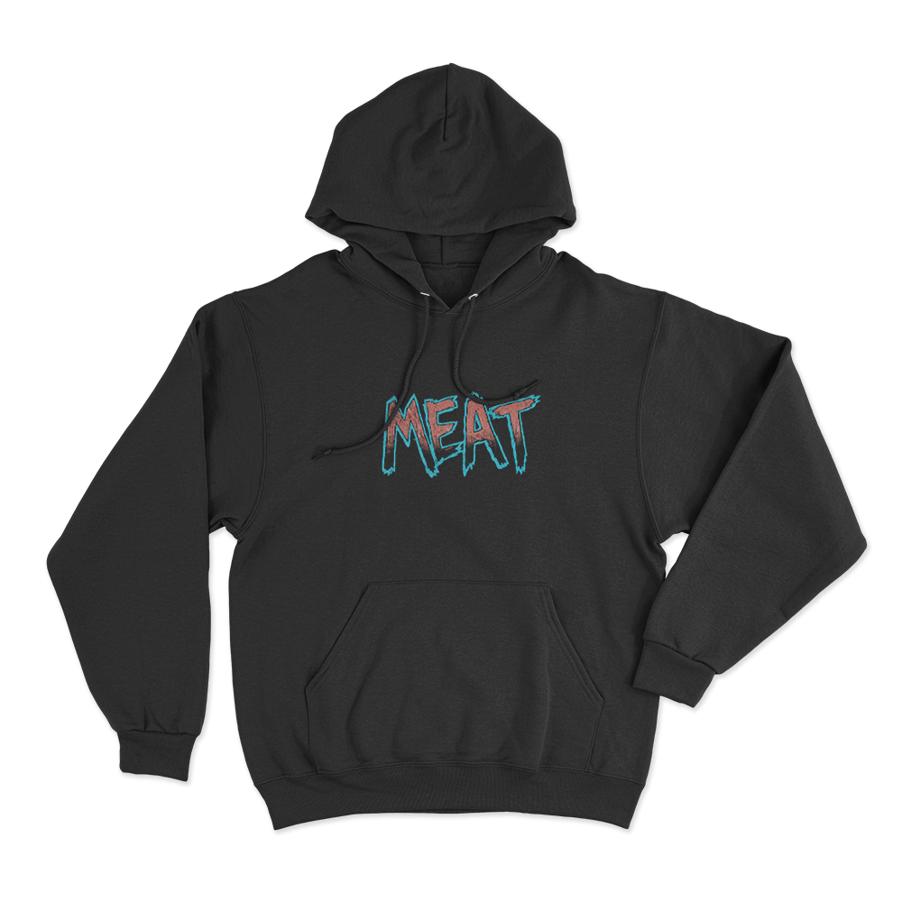 Meat Unisex Hoodie Black Meat Unisex Hoodie Black