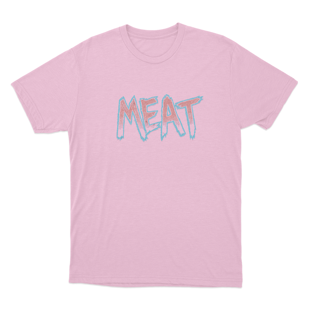 Meat Unisex T Shirt Pink Meat Unisex T Shirt Pink