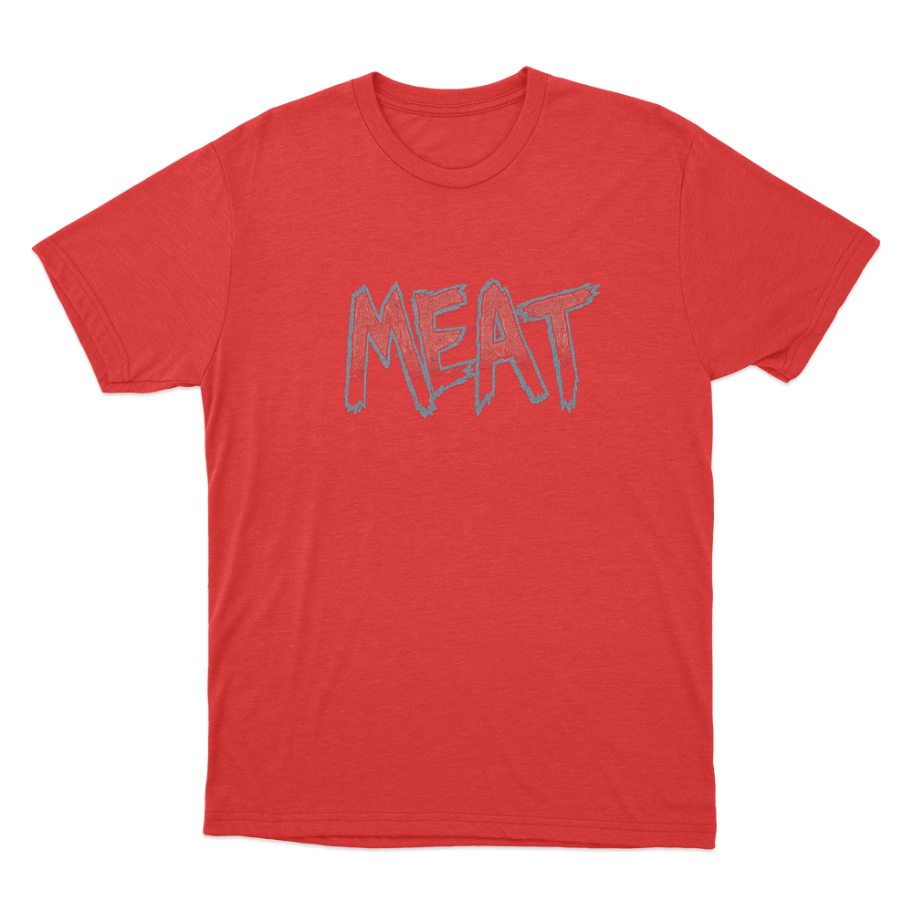 Meat Unisex T Shirt Red Meat Unisex T Shirt Red