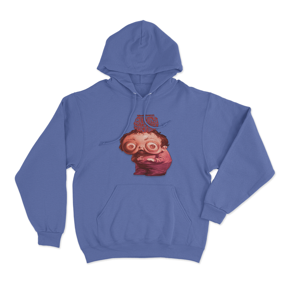 Melvin's Macabre Unisex Hoodie Blue Melvins Macabre Unisex Hoodie Blue