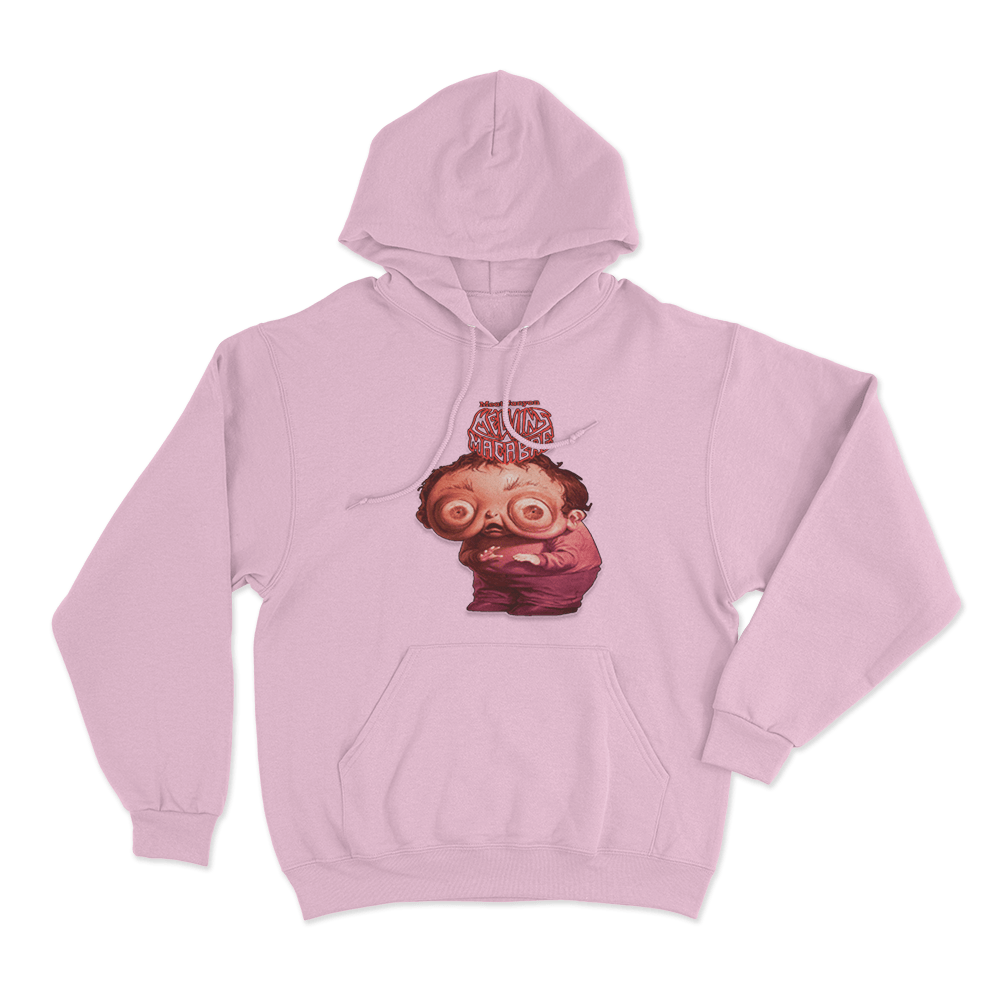 Melvin's Macabre Unisex Hoodie Pink Melvins Macabre Unisex Hoodie Pink