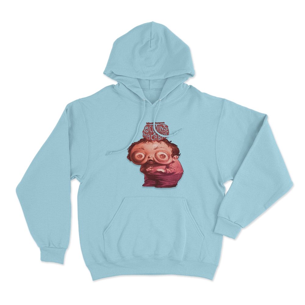 Melvin's Macabre Unisex Hoodie Sky Blue Melvins Macabre Unisex Hoodie Sky Blue