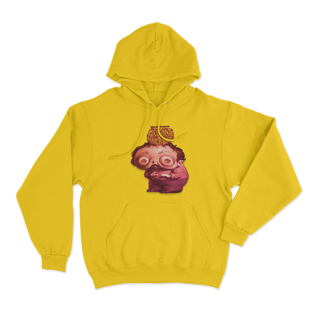 Melvin's Macabre Unisex Hoodie Yellow Melvins Macabre Unisex Hoodie Yellow