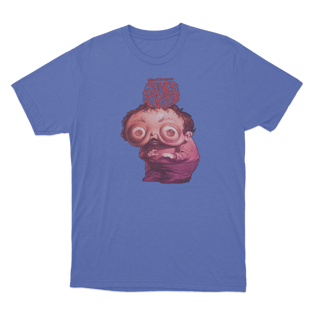 Melvin's Macabre Unisex T Shirt Blue Melvins Macabre Unisex T Shirt Blue