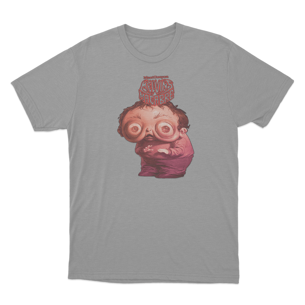 Melvin's Macabre Unisex T Shirt Grey Melvins Macabre Unisex T Shirt Grey