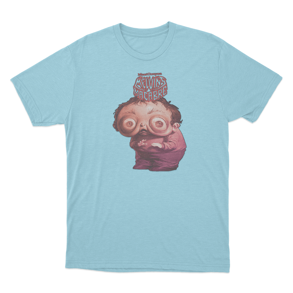 Melvin's Macabre Unisex T Shirt Sky Blue Melvins Macabre Unisex T Shirt Sky Blue