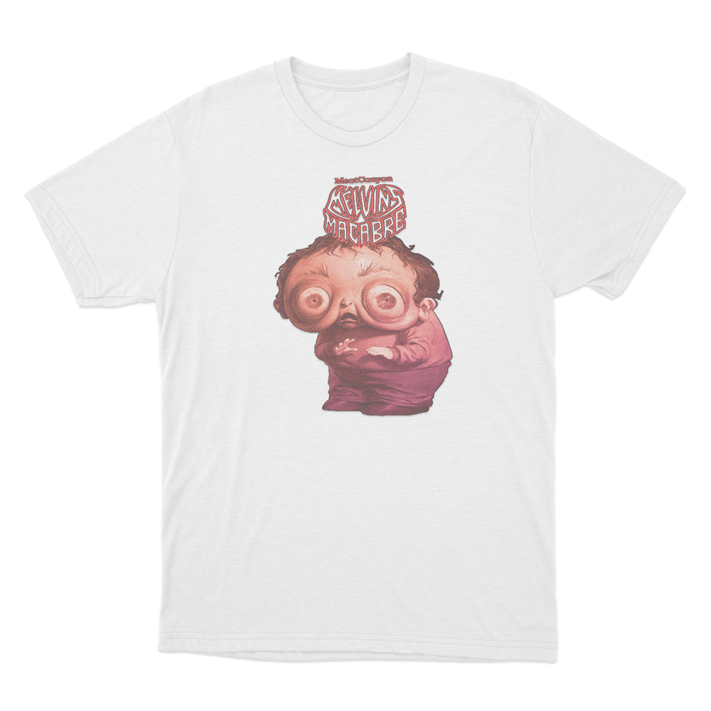 Melvin's Macabre Unisex T Shirt White Melvins Macabre Unisex T Shirt White