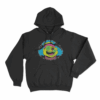 Papa Meat Crazy Face Unisex Hoodie Black