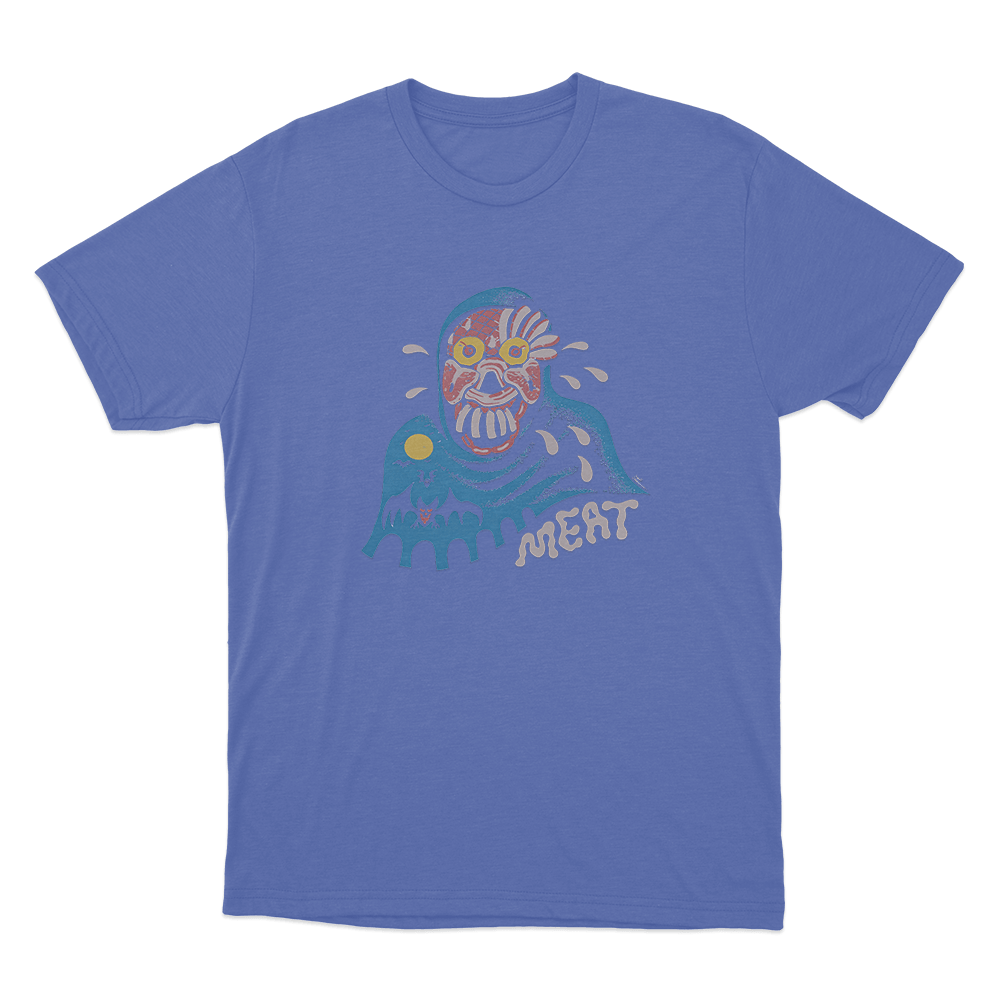 Papa Meat Meathead Unisex T Shirt Blue Papa Meat Meathead Unisex T Shirt Blue